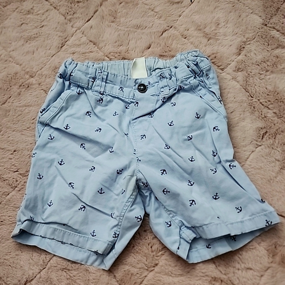 H&M 2T Toddler Boys Anchor Shorts